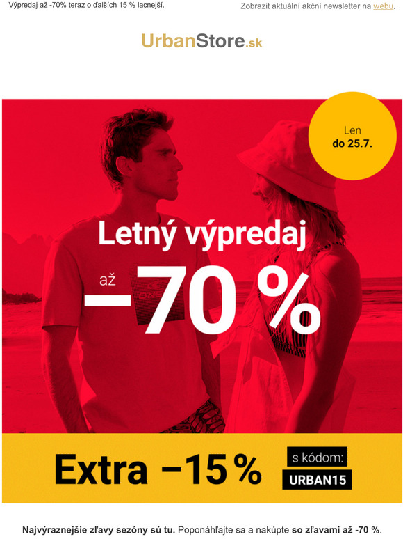 ❗ Zľava na zľavu – len do zajtra ❗