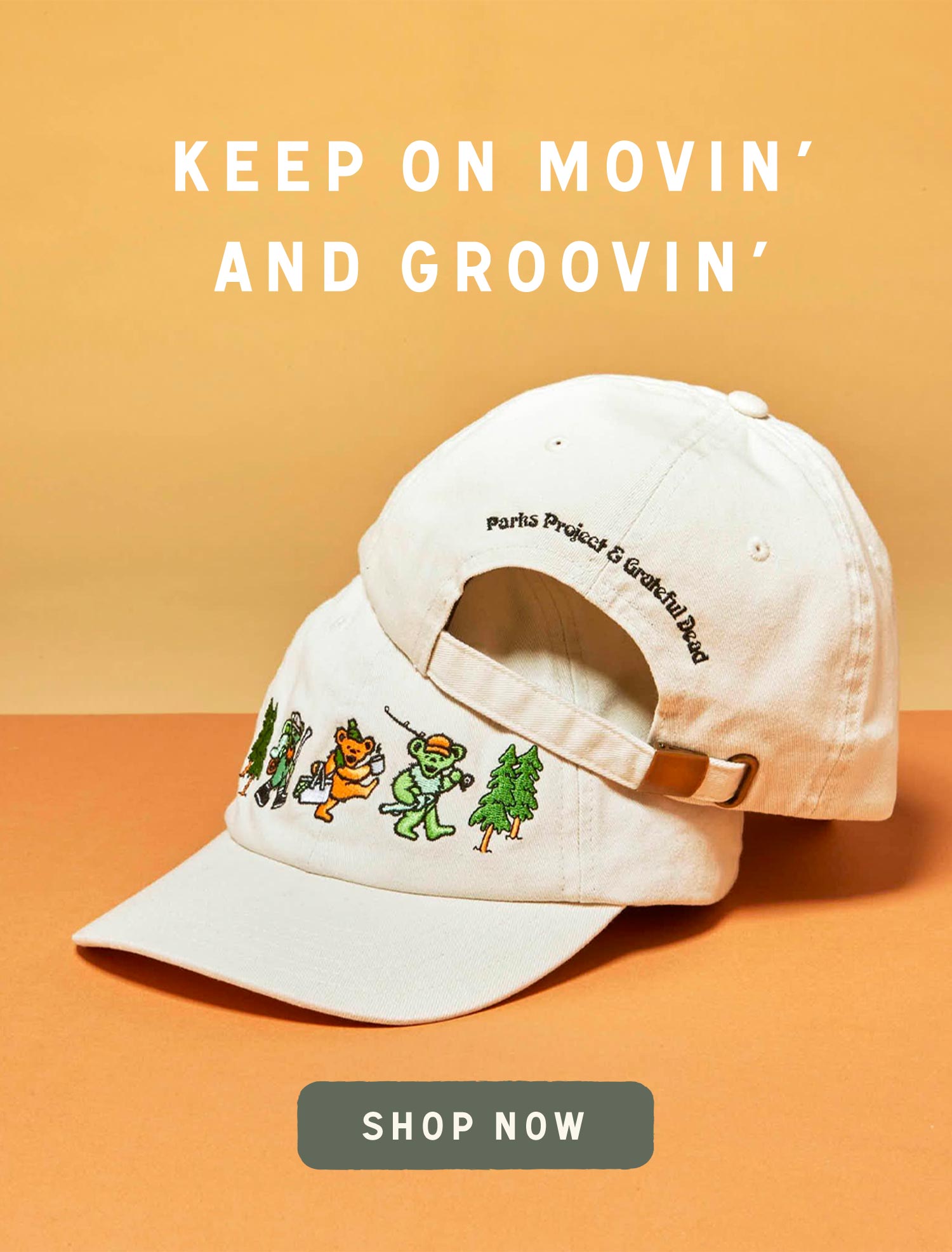 Parks Project | Shop Grateful Dead x Parks Project Welcome to Bear Country Dad Hat
