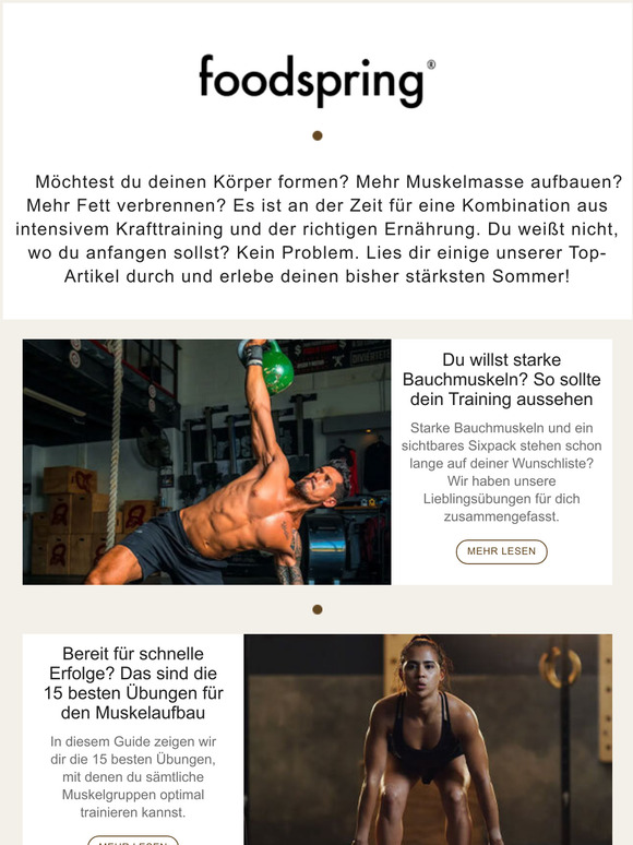 Die besten Tipps & Tricks für schnelleren Muskelaufbau