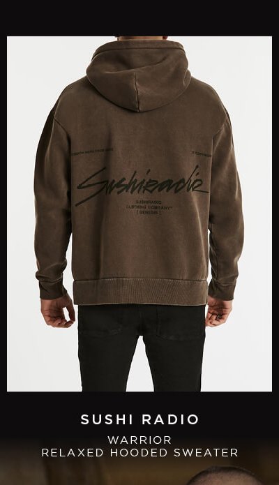 Warrior Relaxed Hoodie Pigment Iron