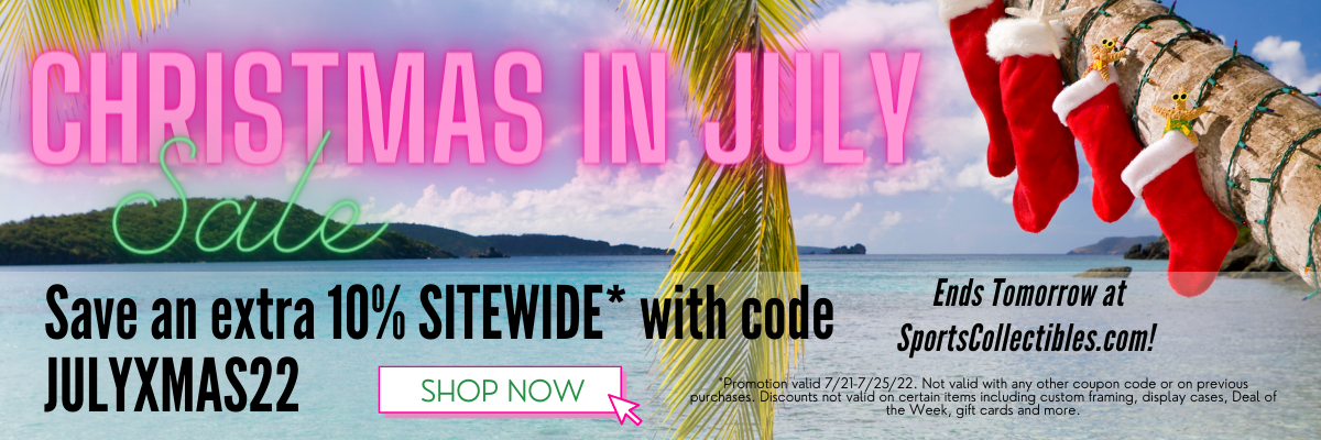 Christmas in July Sale Last Chance - Save an Extra 10% with code XMASJULY22 ending tomorrow