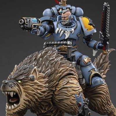 Space Wolves Thunderwolf Cavalry Bjane (Warhammer 40k) Collectible Set by Joytoy