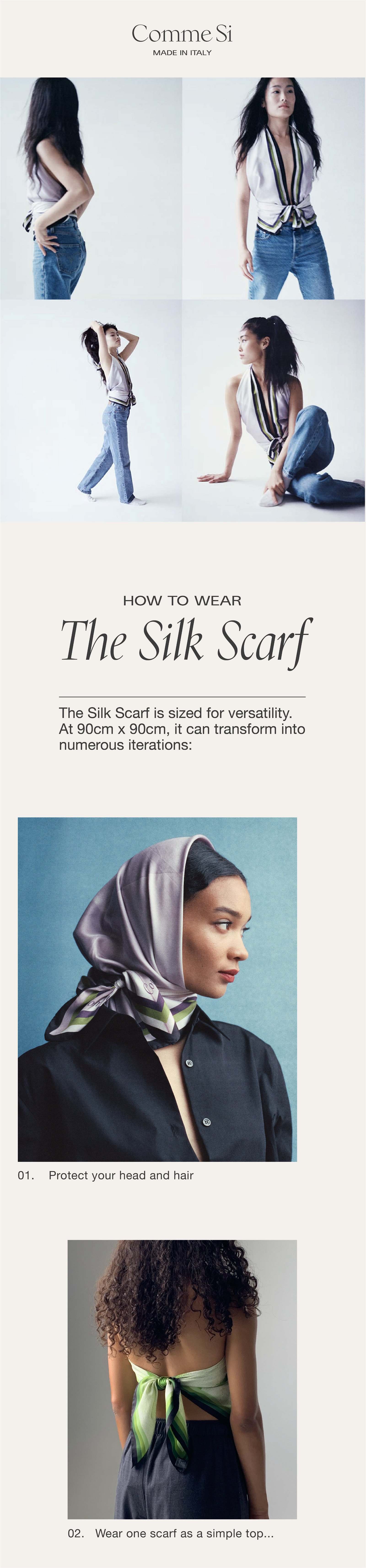 How to Wear: The Silk Scarf