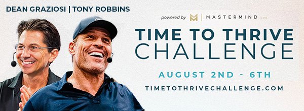 Time To Thrive Challenge 2022 - FREE TICKET - Register Now
