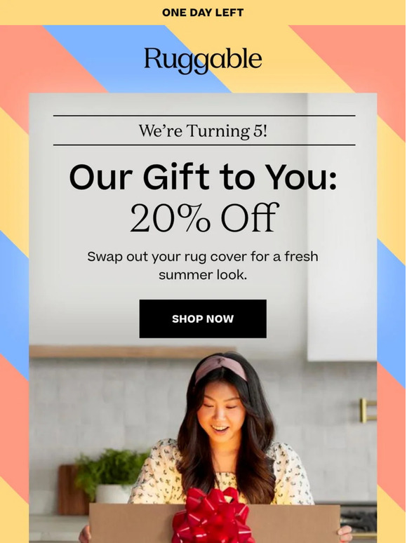 Ruggable Email Newsletters Shop Sales, Discounts, and Coupon Codes