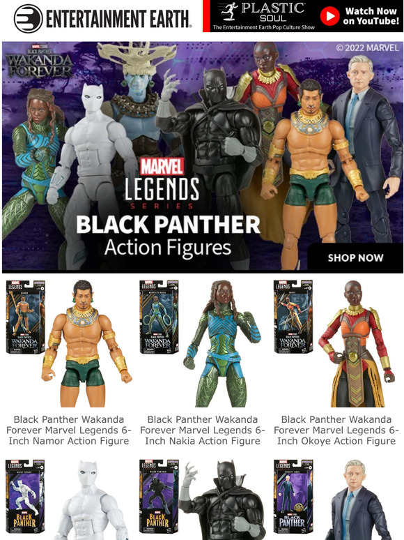 EntertainmentEarth.com: New Black Panther: Wakanda Forever Marvel ...