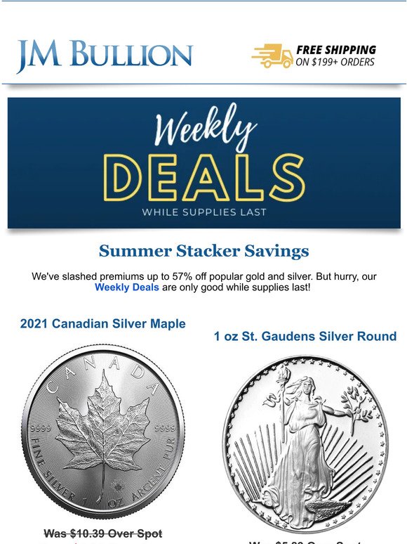 🚨 Silver Maple Sale + More Weekly Deals