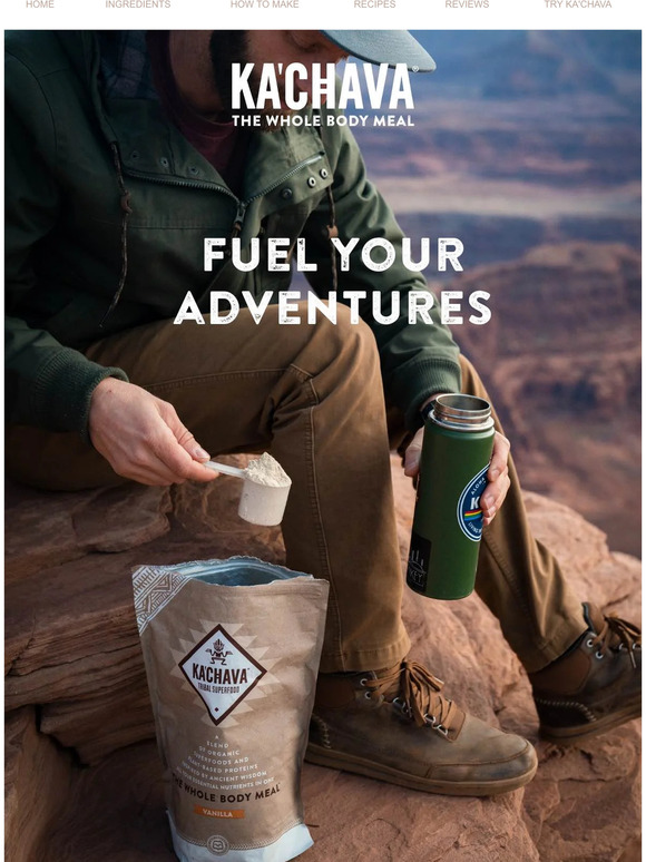 Ka'Chava (US) The perfect time of day to drink Ka’Chava Milled