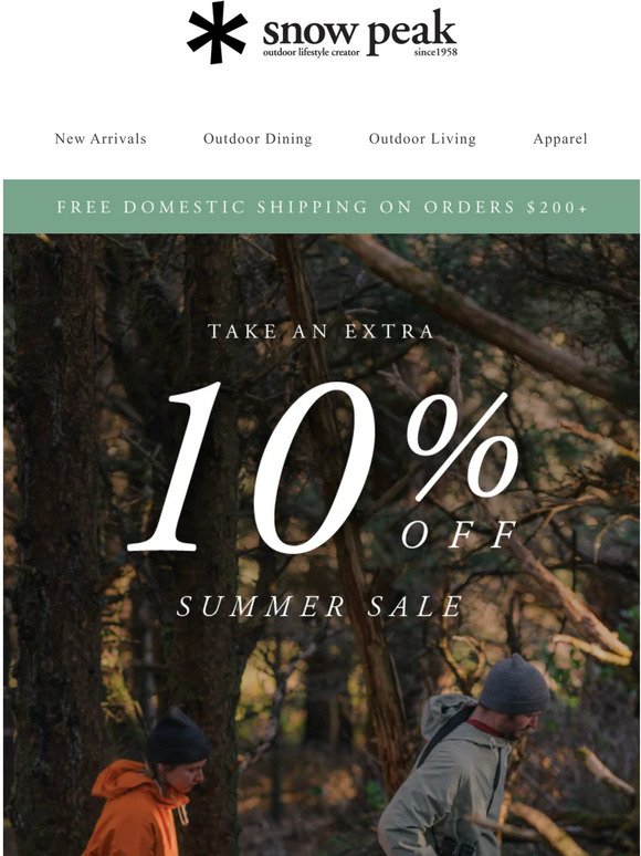 Take An Extra 10% Off Sale Apparel