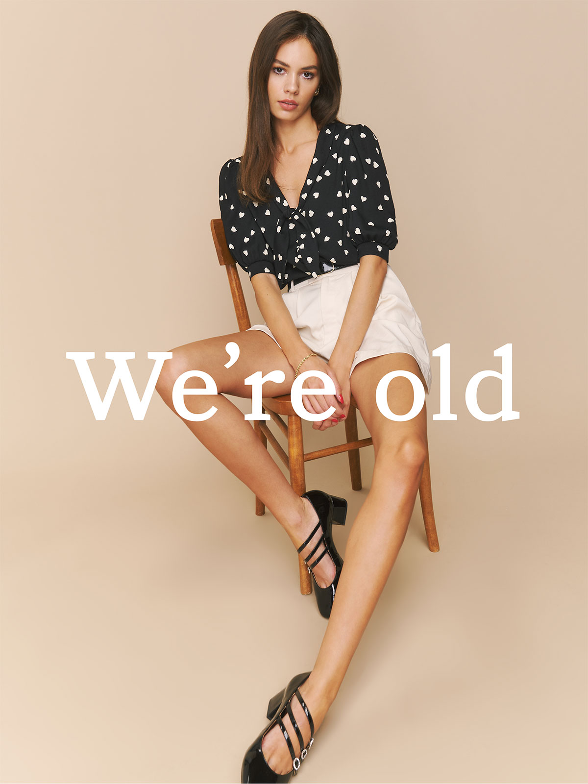We are old