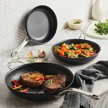 Anolon X Hybrid Nonstick 3-Piece Frying Pan Set