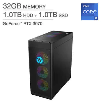 Lenovo Legion 7i Gaming Desktop with 11th Gen Intel Core i7 Processor