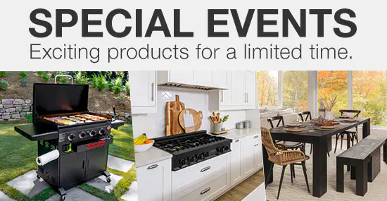 Special Events. Exciting products for a limited time.