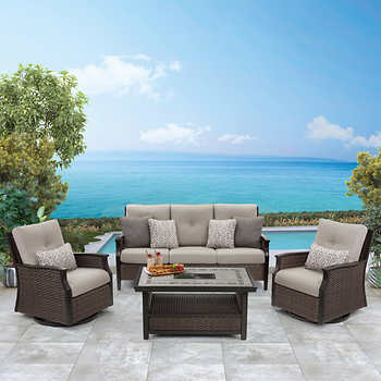 Agio Conway 4-Piece Deep Seating Set