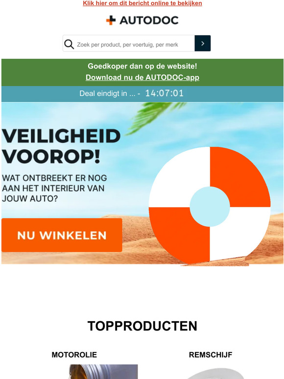 Autodoc NL 🚘🧳 Beleef de perfecte roadtrips upgrade je auto Milled