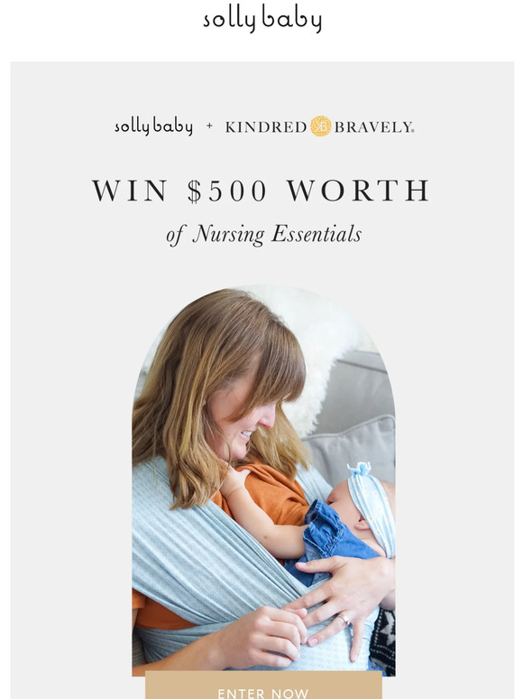 Solly Baby How to Nurse in Your Solly Wrap 🤱🏽 Milled