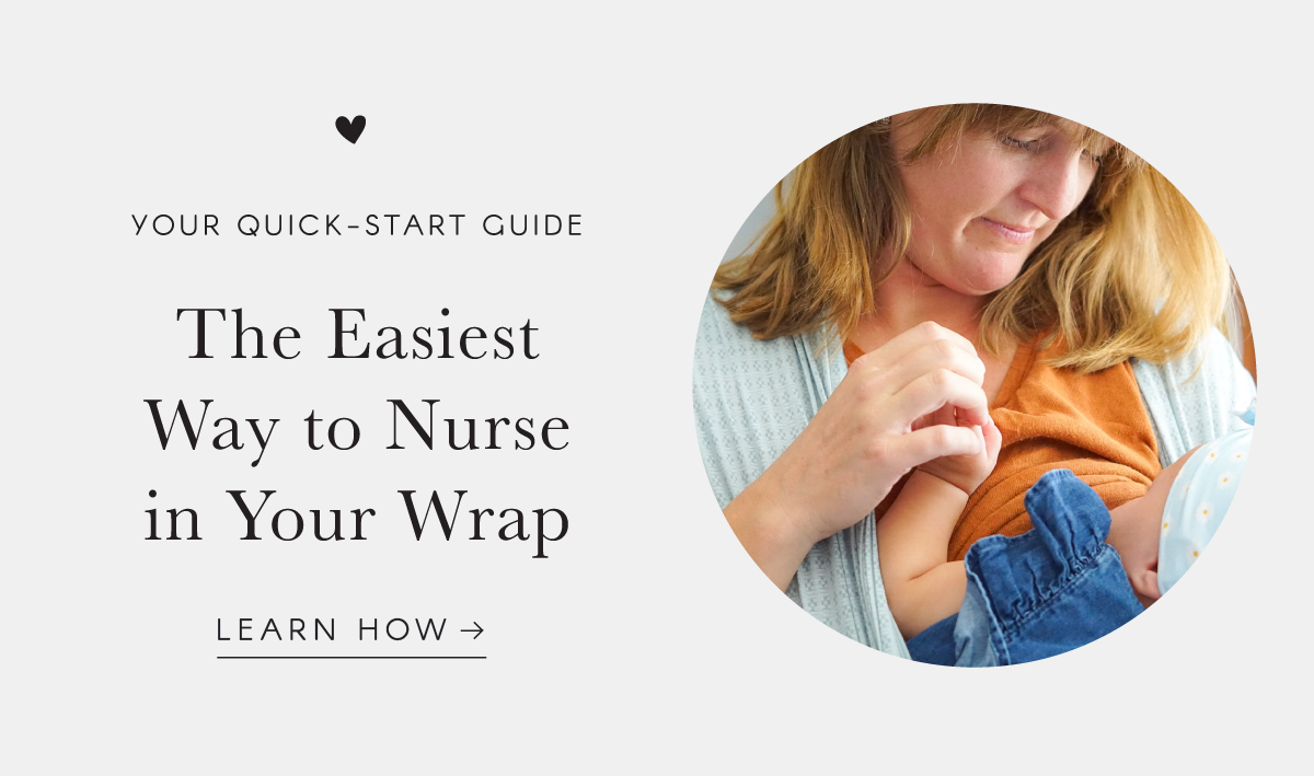 Solly Baby How to Nurse in Your Solly Wrap 🤱🏽 Milled