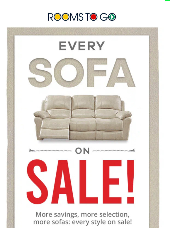 Rooms To Go Sofas on Sale trends to fit every living room! Milled