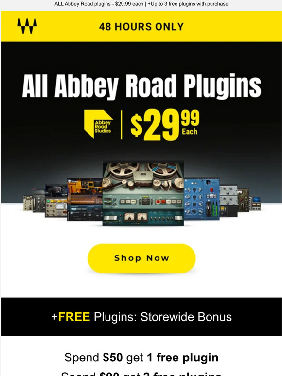 Abbey Road Sale 🎙 48 Hours Only