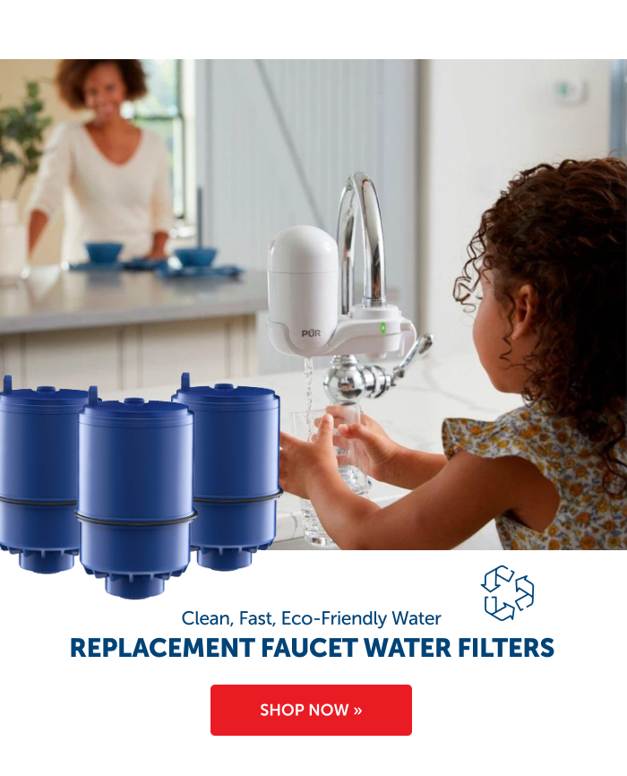 Got a faucet filtration system? Shop the filters for your system and save 20% with code RECYCLE20.