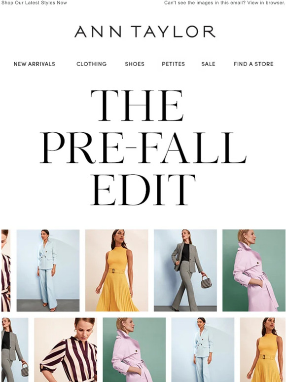 Ann Taylor Email Newsletters Shop Sales, Discounts, and Coupon Codes