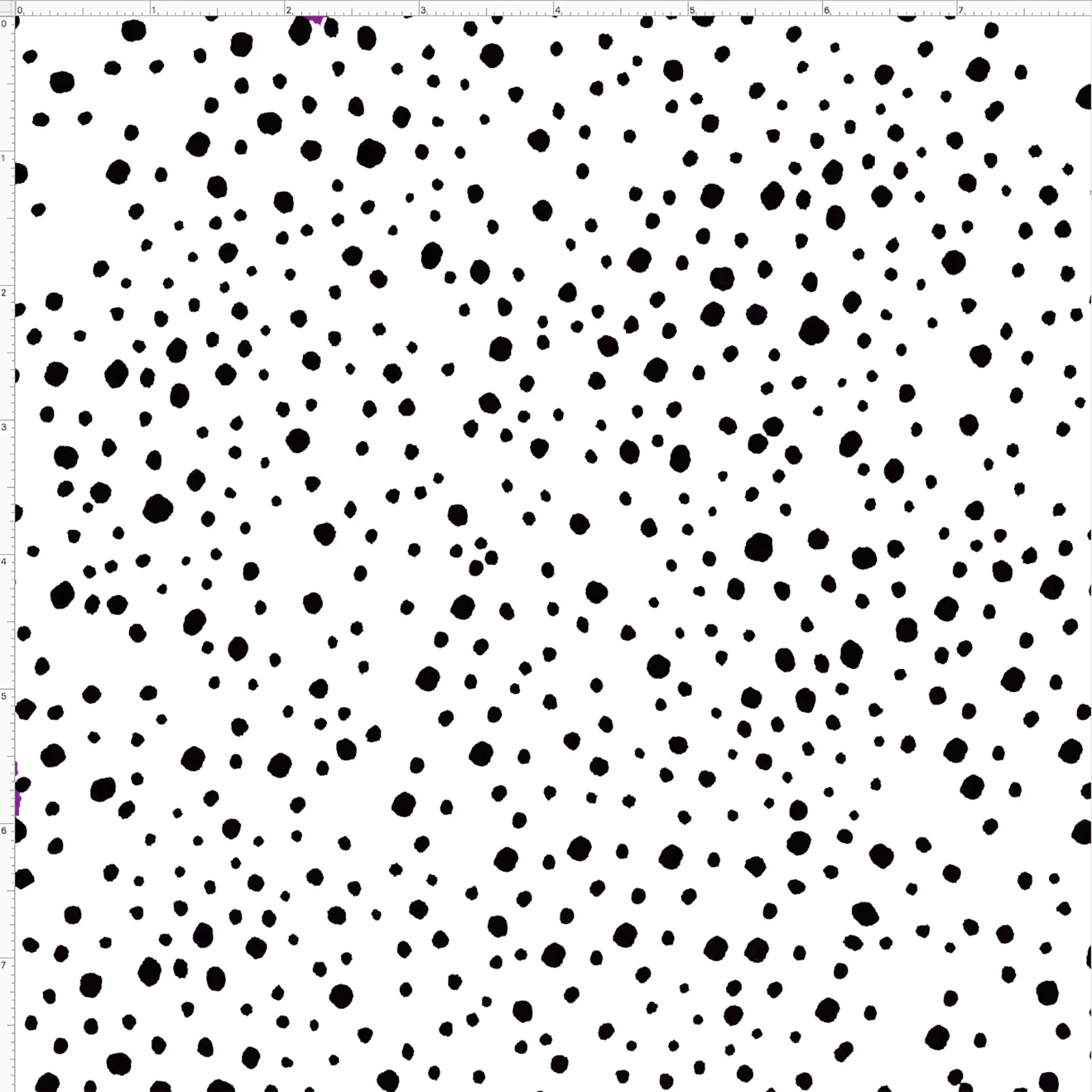 SALE - Pepper Dots White Fabric