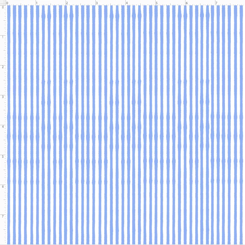SALE - Lazy Stripe Blue Fabric
