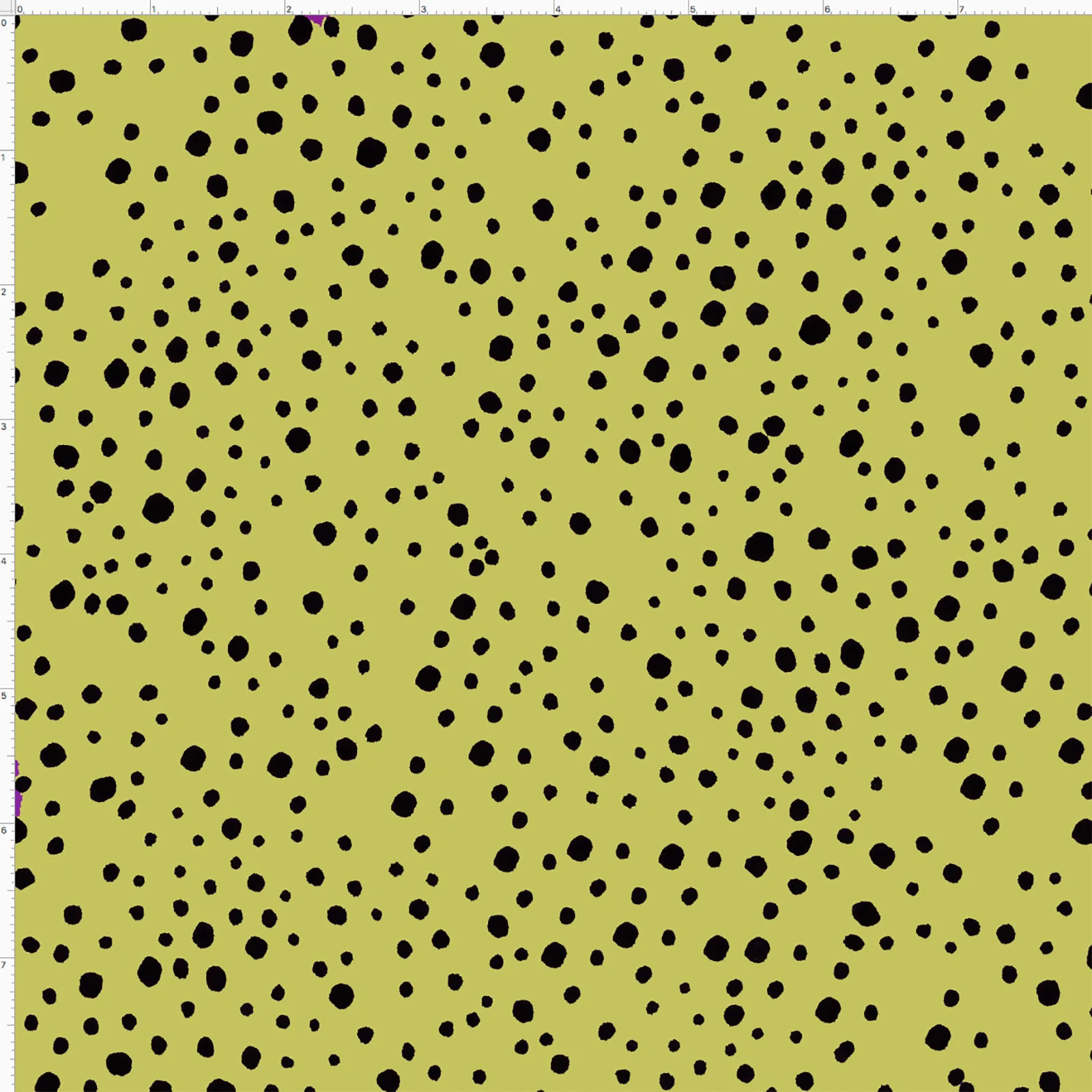 SALE - Pepper Dots Green Fabric