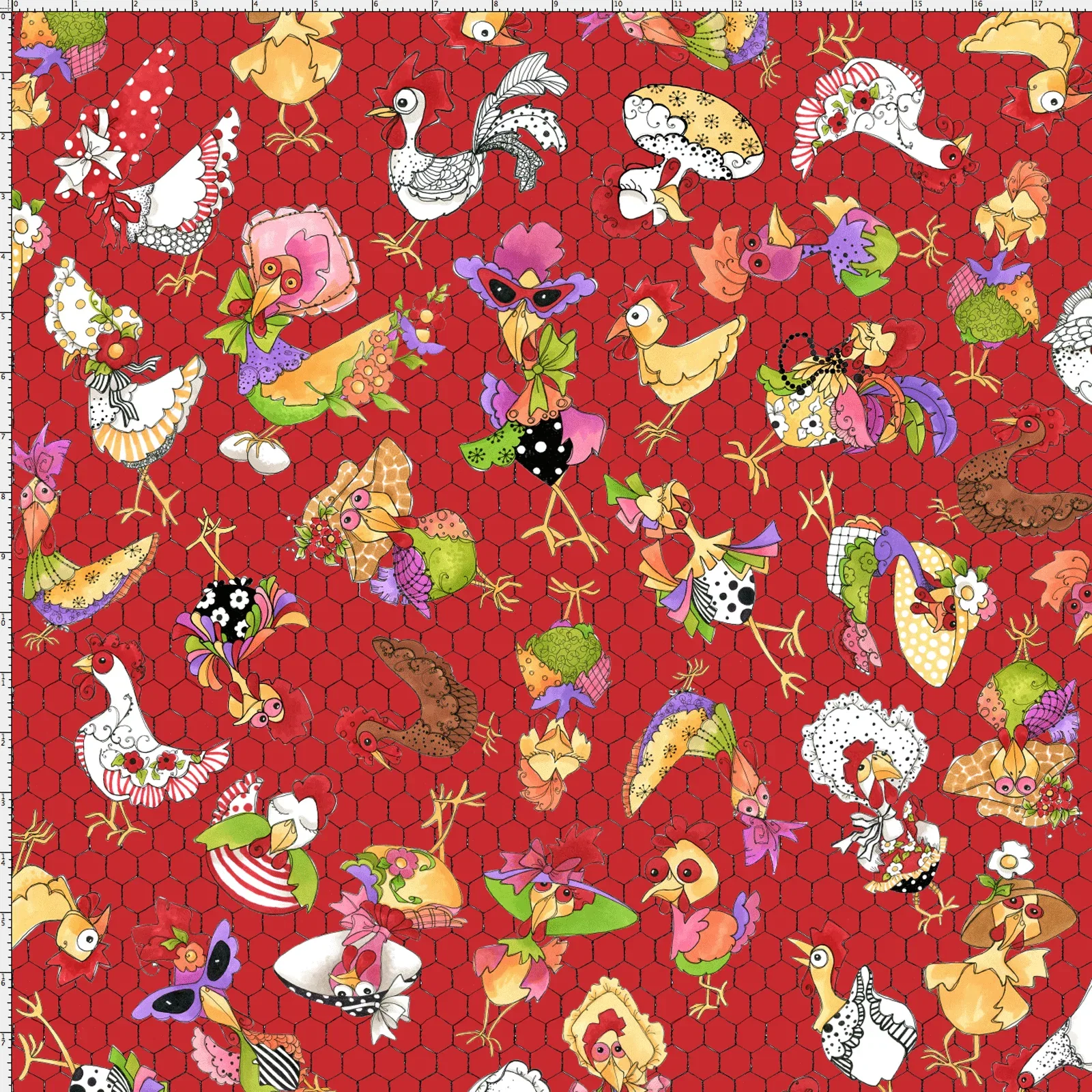 SALE - Coopers Red Fabric