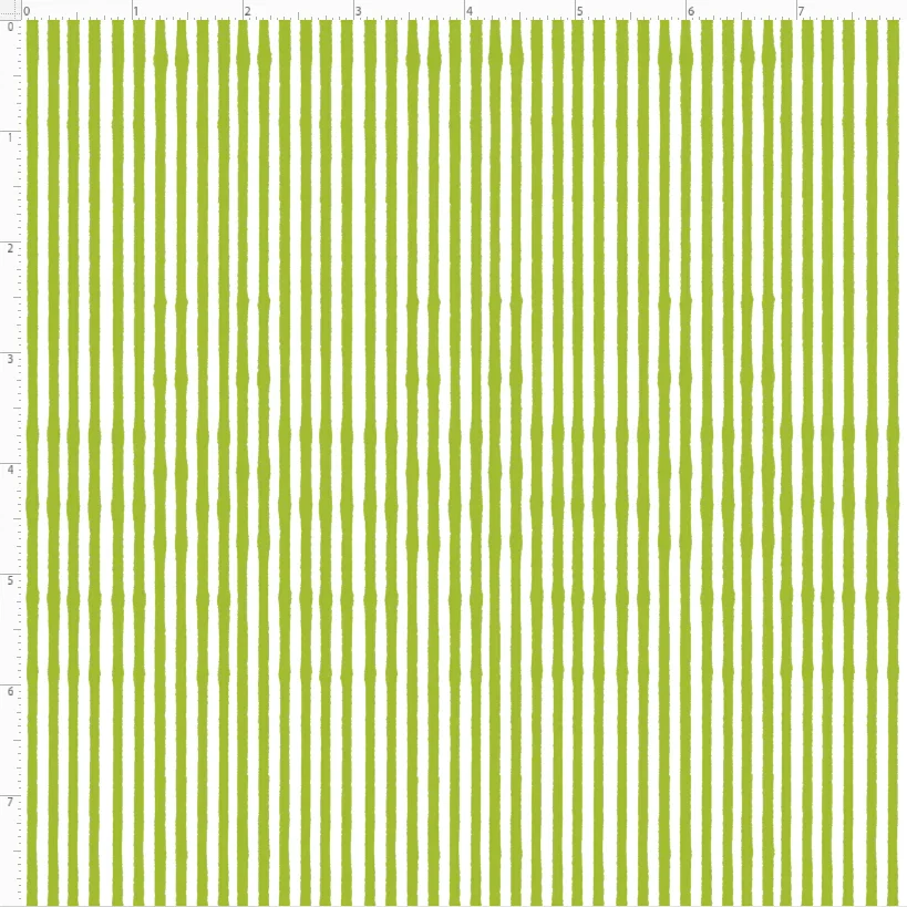 SALE - Lazy Stripe Green Fabric