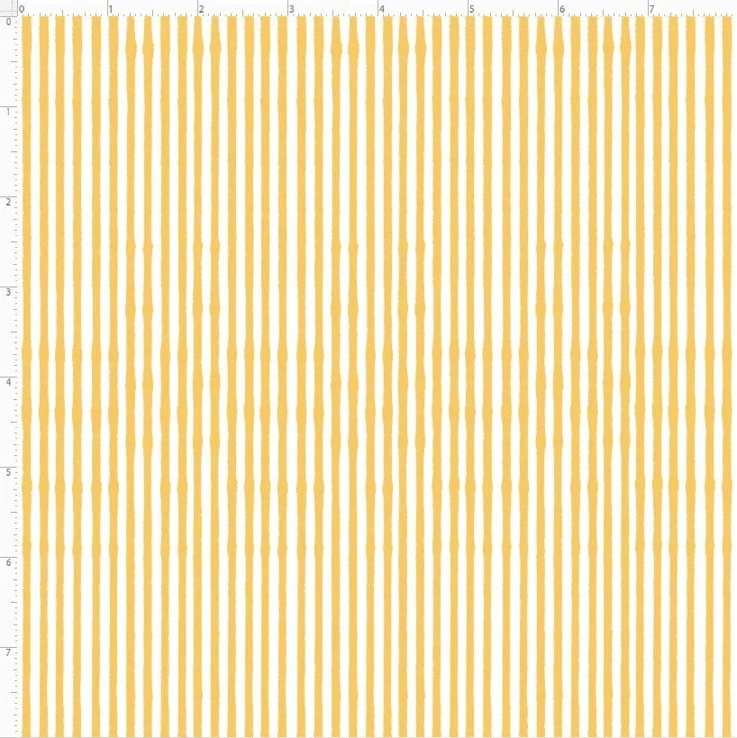 SALE - Lazy Stripe Yellow Fabric