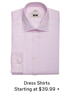 Dress Shirts Starting at $39.99