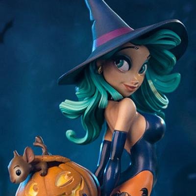Pumpkin Witch Statue by Sideshow Collectibles