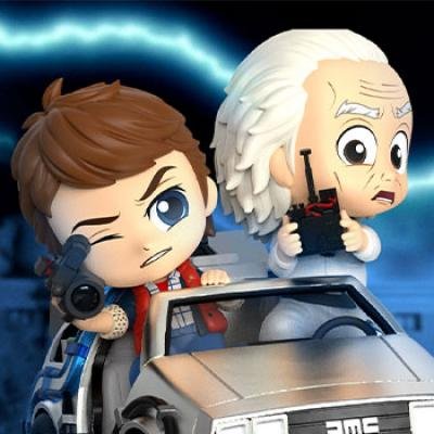 Marty McFly & Doc Brown Collectible Figure by Hot Toys