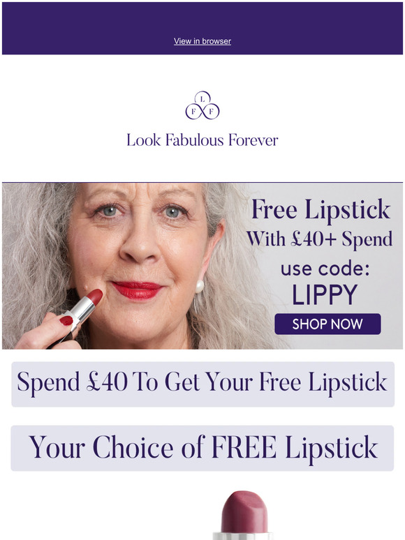 look fabulous forever lipstick