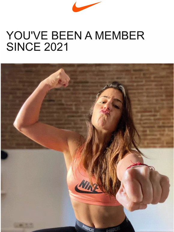 Today is your Nike Anniversary!