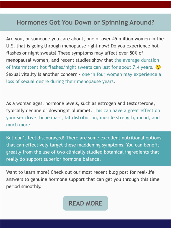 Quantum Nutrition Labs [BLOG] The solution to your hormone imbalance Milled