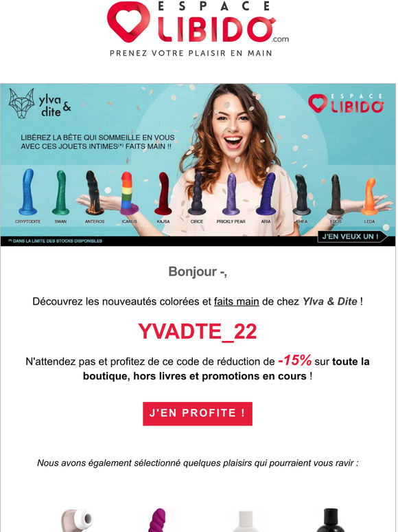 🔥 Nouveauté 2022 ! Découvrez Ylva & Dite et profitez de 15% de réduction !