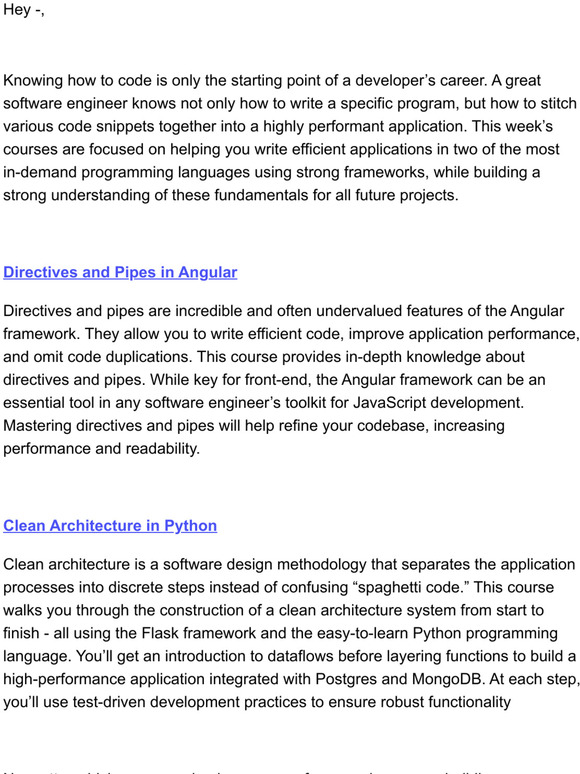 Educative (US): Create Efficient Apps in Two of the Most Popular ...
