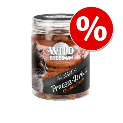 Extra lågt prova-på-pris! Wild Freedom Freeze-Dried Snacks kattgodis