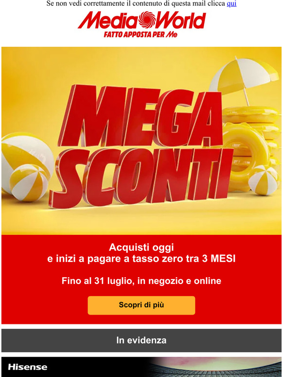 Mega estate, MEGASCONTI!