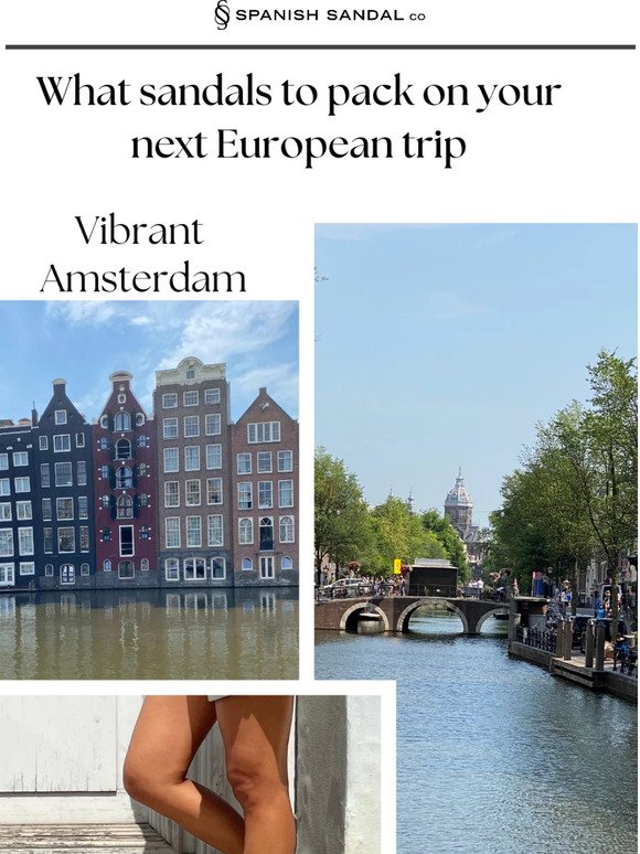 The European city trip edit