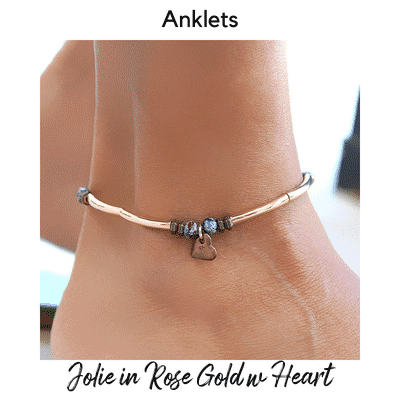 shop anklets on Lizzy James Amazon storefront