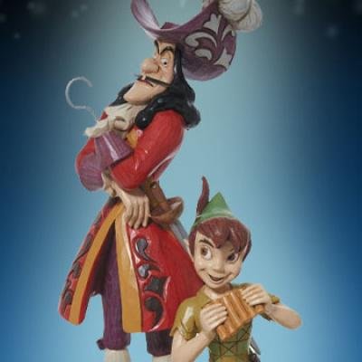 Peter Pan & Hook Good Vs Evil Figurine (Enesco LLC)