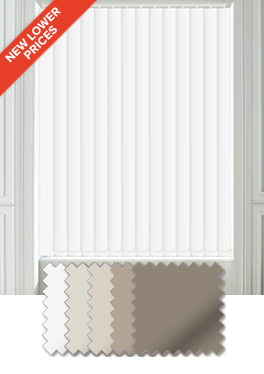 White Vertical Blinds