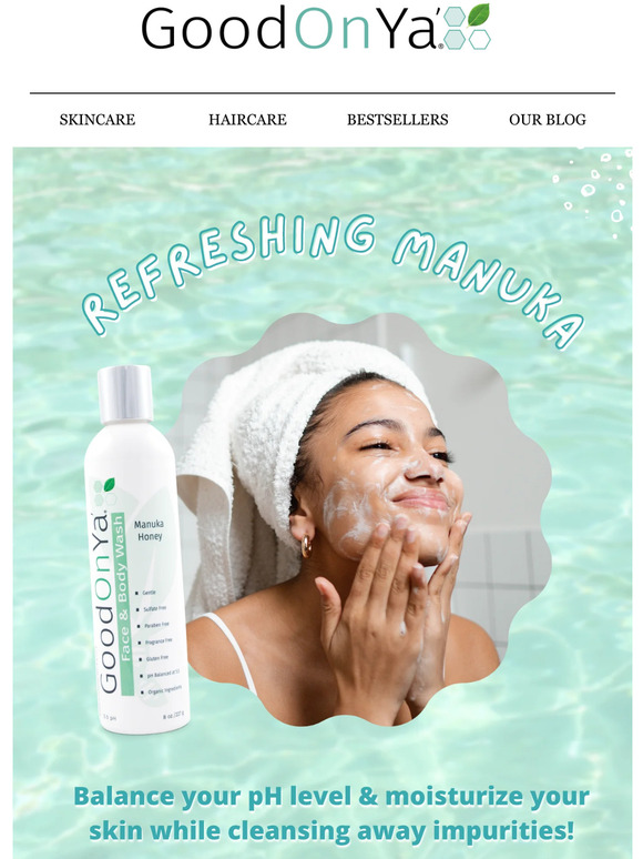 Cleanse! Manuka Honey Face Wash 🌿
