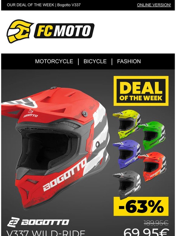 Fc Moto No Enduro And Flip Up Helmets Greatly Reduced Milled