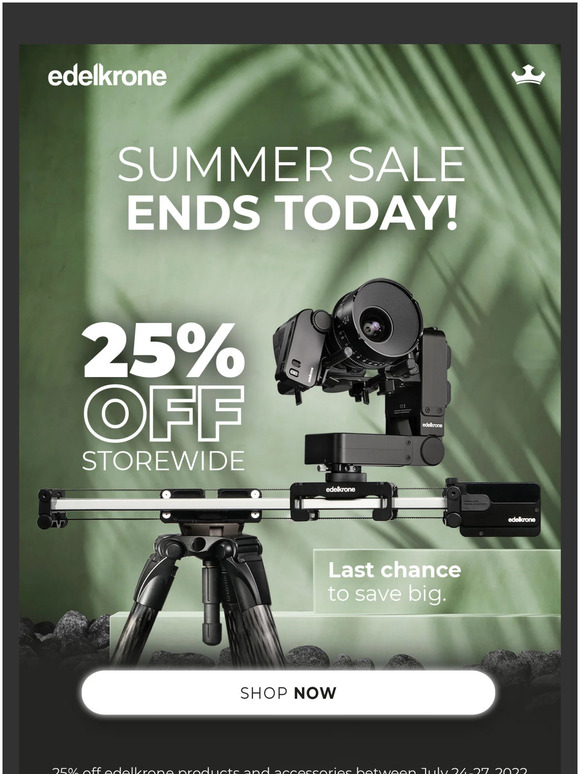 Summer Sale ends TODAY! ⏰