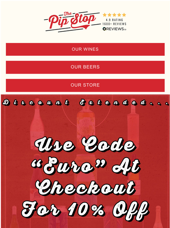 Your Discount Has Been Extended 🏴󠁧󠁢󠁥󠁮󠁧󠁿🍺🍷