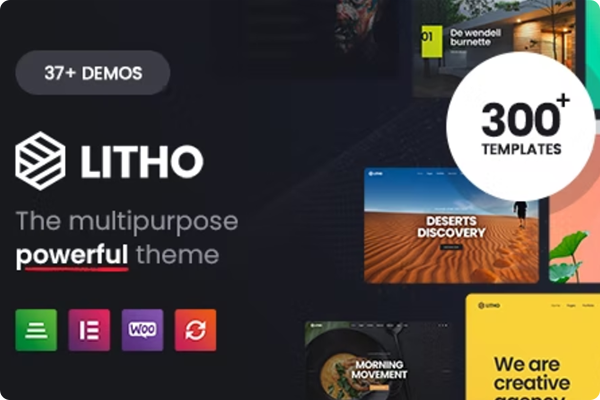 Litho – Multipurpose Elementor WordPress Theme